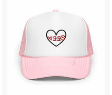 Load image into Gallery viewer, Heart Trucker Hat
